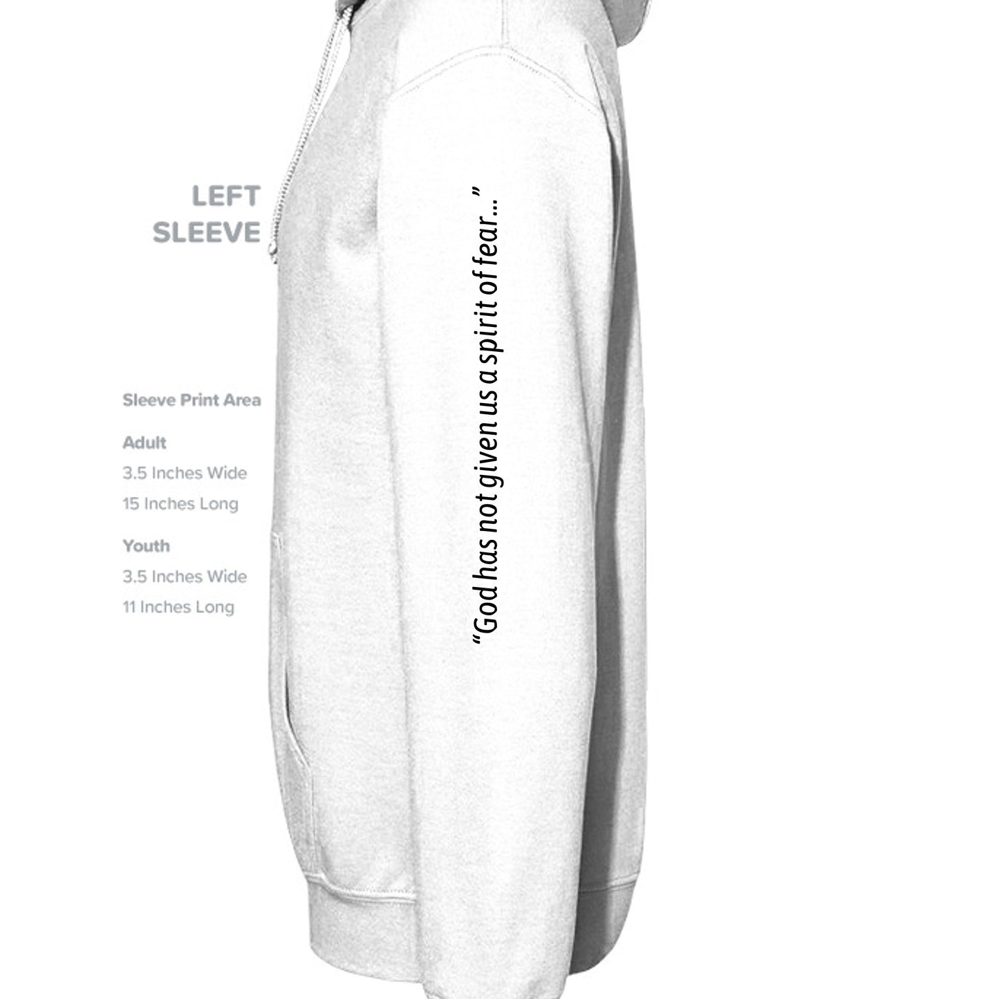 WHITE - G185 - SLEEVE_LEFT