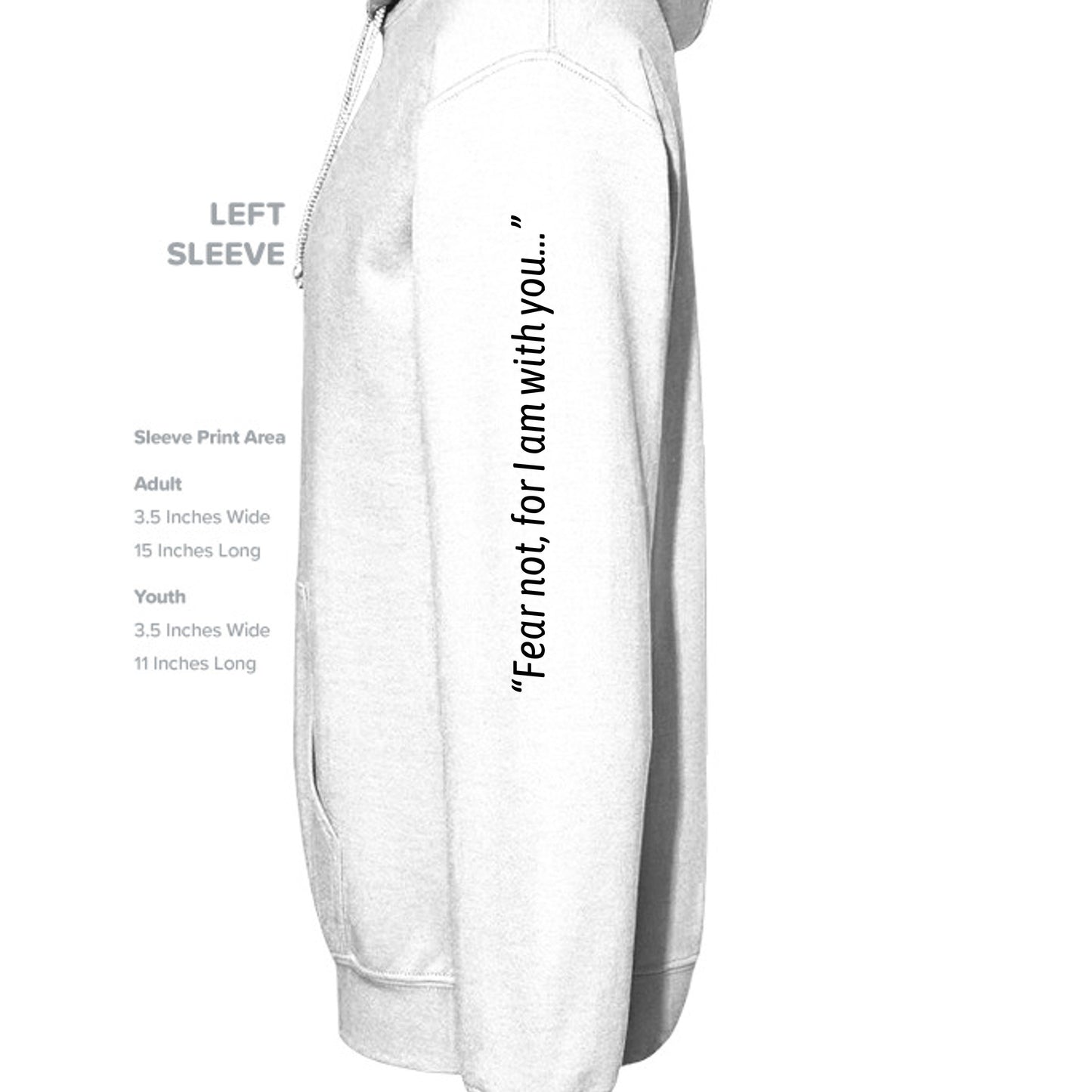 WHITE - G185 - SLEEVE_LEFT