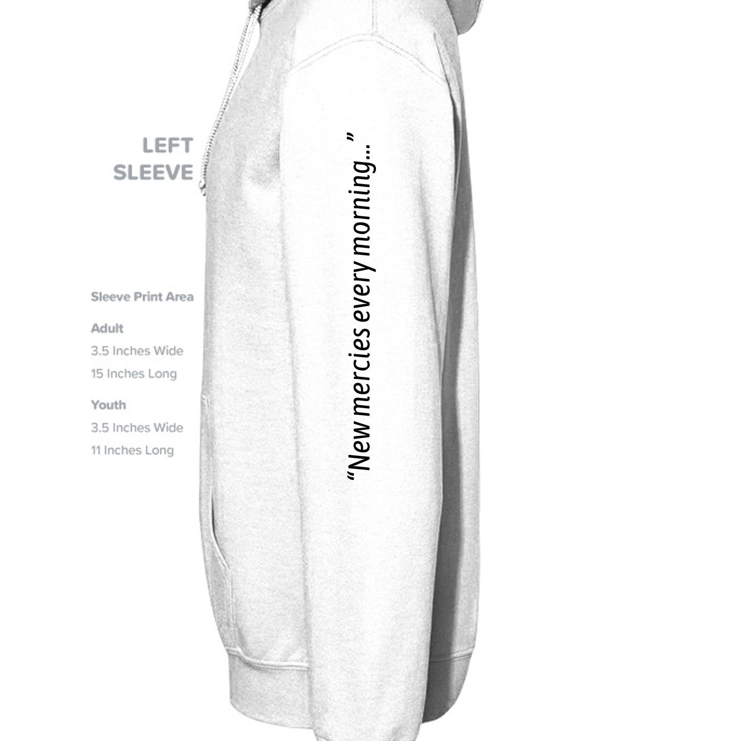 WHITE - G185 - SLEEVE_LEFT