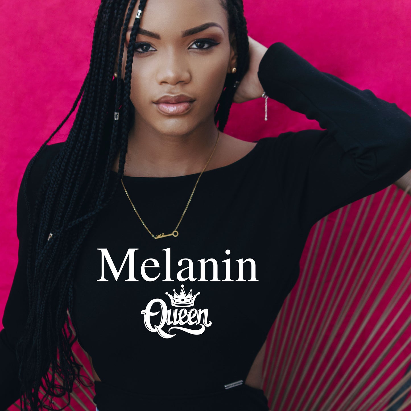 Melanin Queen Short Sleeve T-Shirt
