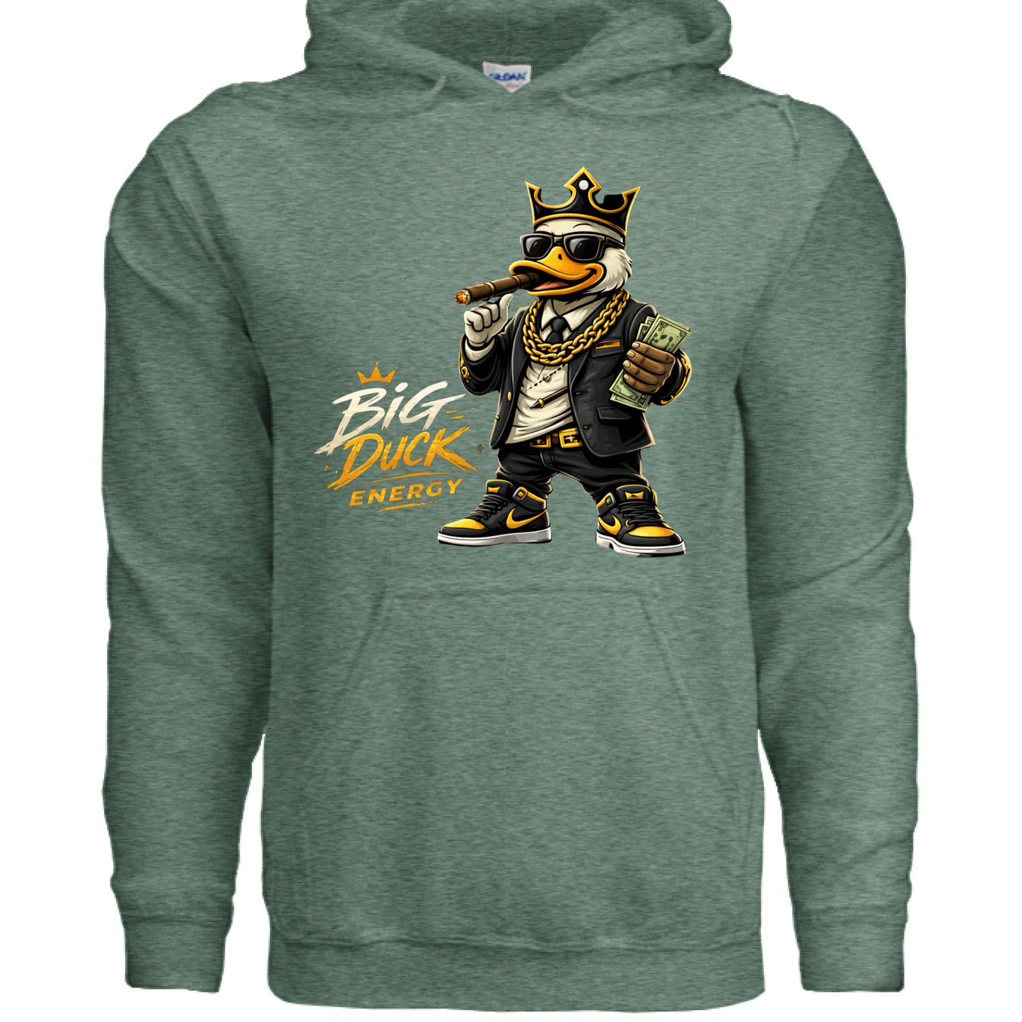 Heather Sport Dark Green - FRONT