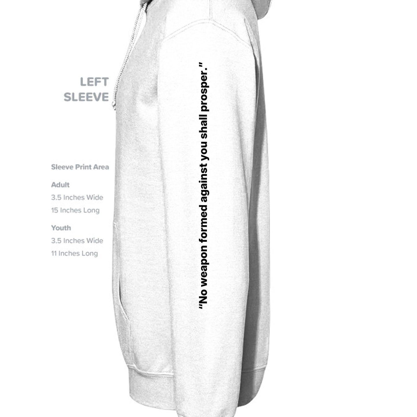 WHITE - G185 - SLEEVE_LEFT
